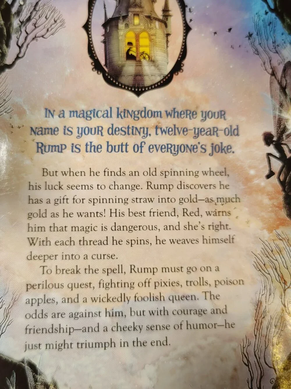 Rump The True Story Of Rumpelstiltskin by Liesl Shurtliff PB Book 2013